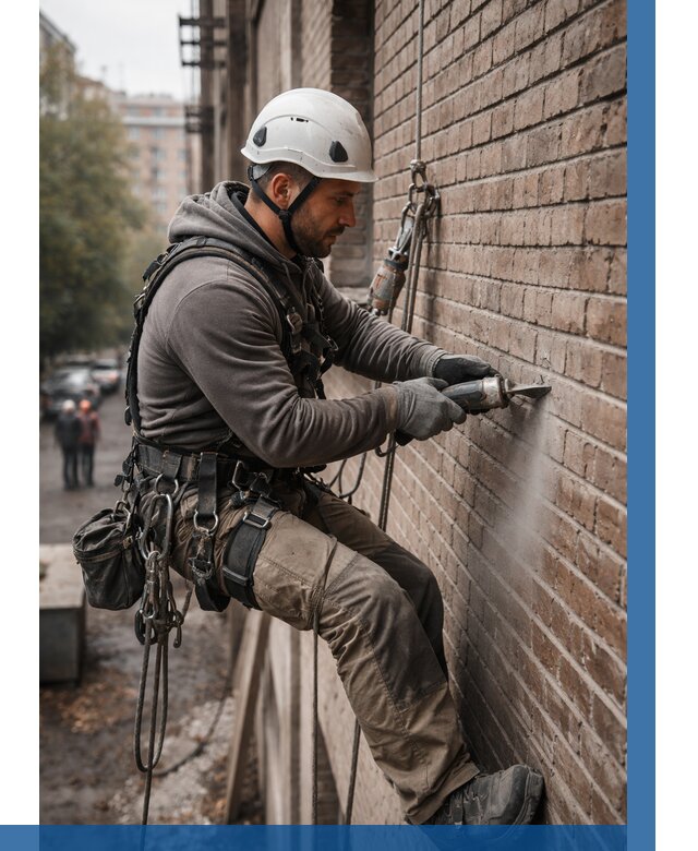 Расшивка кирпичных швов в Хабаровске от 617 р. | ВЫСОТНИК-Хбр