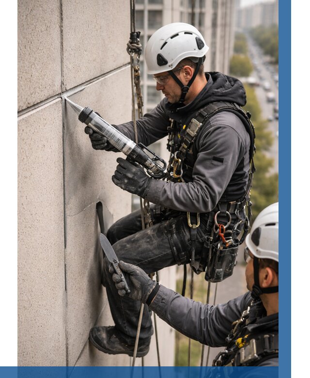 Первичная герметизация швов в Хабаровске от 617 р. | ВЫСОТНИК-Хбр