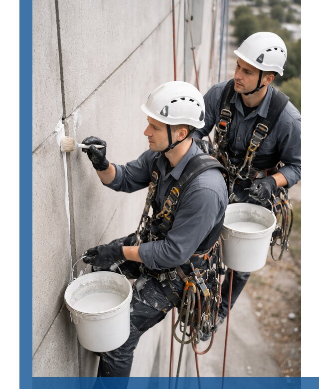 Противогрибковая обработка швов в Хабаровске для фасадов и кровель