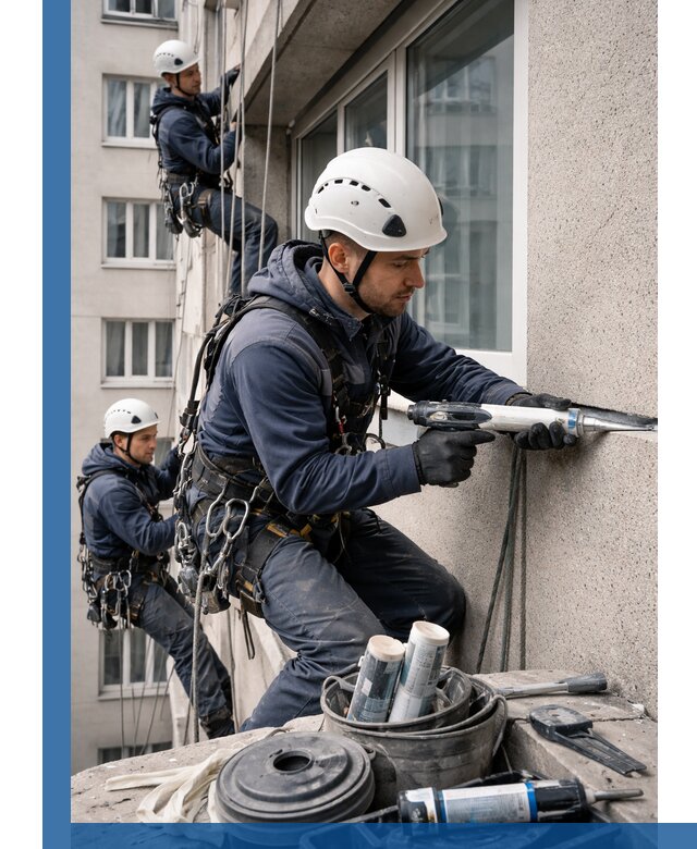 Герметизация швов лоджии в Хабаровске профессионально и надежно