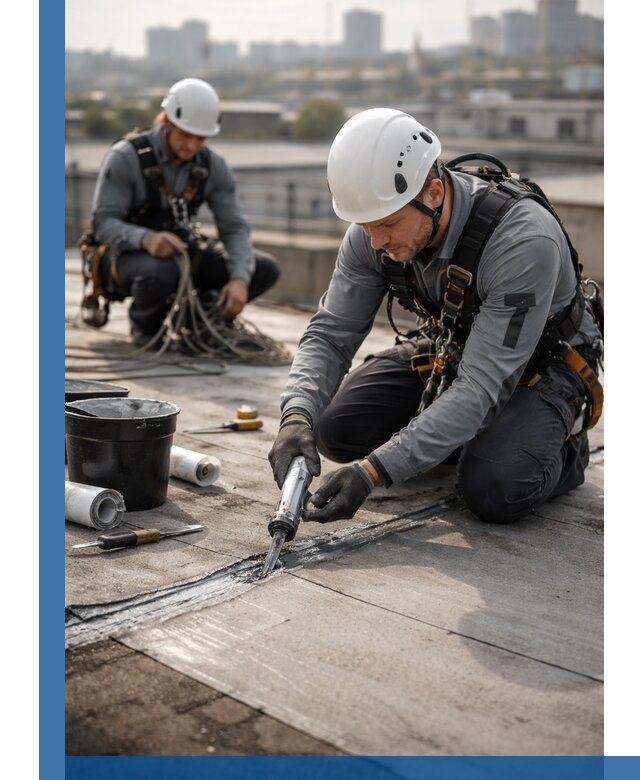 Аварийное и капитальное устранение протечек кровли в Хабаровске