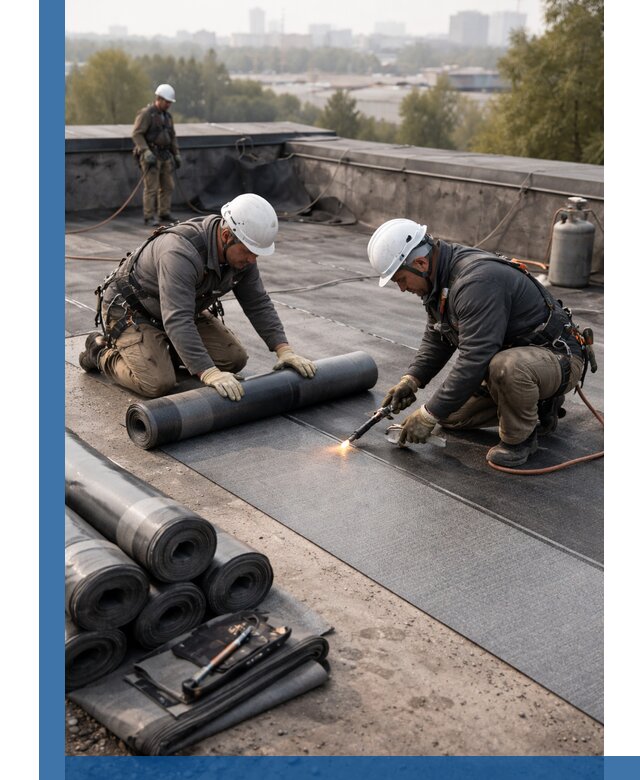 Монтаж мягкой кровли в Хабаровске профессионально и надежно