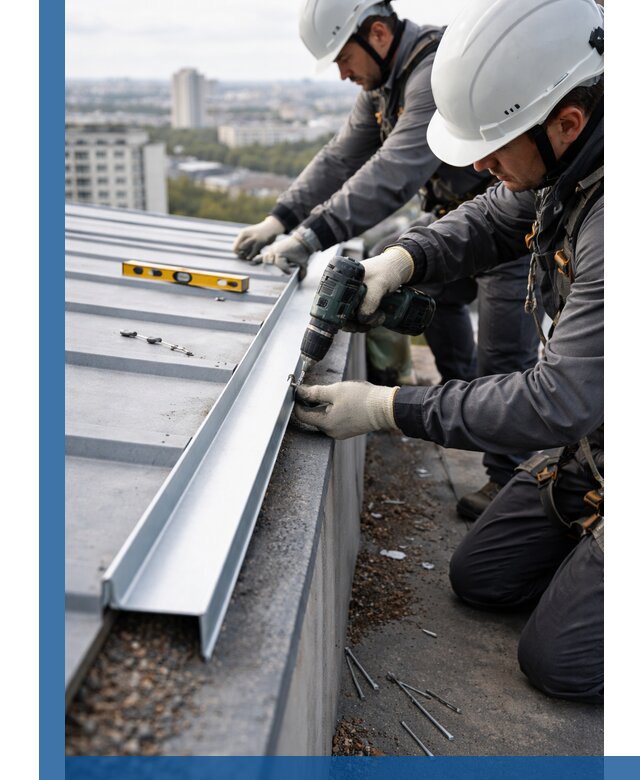 Монтаж капельника на кровле в Хабаровске с гарантией качества