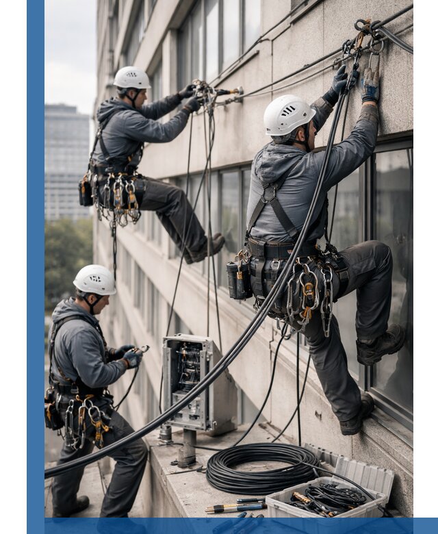 Прокладка оптоволоконного кабеля в Хабаровске под ключ с тестированием