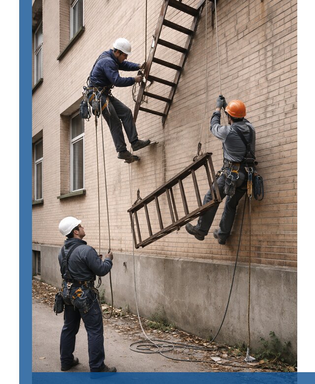 Демонтаж пожарной лестницы в Хабаровске быстро и безопасно