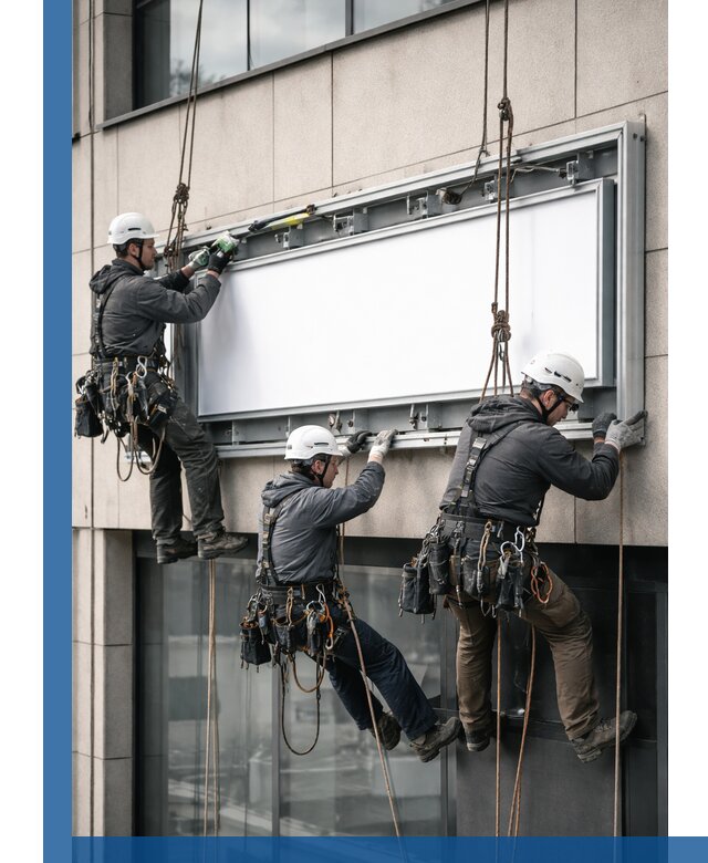 Профессиональный монтаж светового короба под ключ в Хабаровске