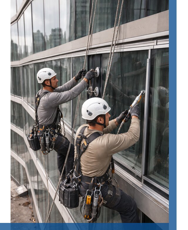 Радиусное остекление фасада в Хабаровске от 12346 р. | ВЫСОТНИК-Хбр