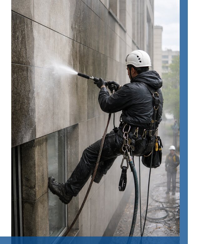 Гидроструйная очистка поверхностей в Хабаровске от 874 р. | ВЫСОТНИК-Хбр