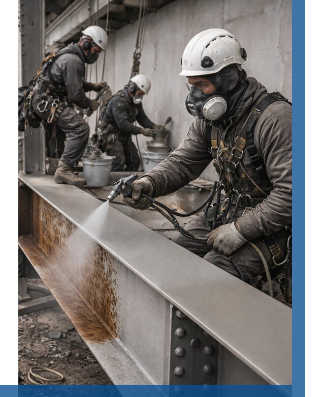 Антикоррозионная покраска металла в Хабаровске от 720 р. | ВЫСОТНИК-Хбр