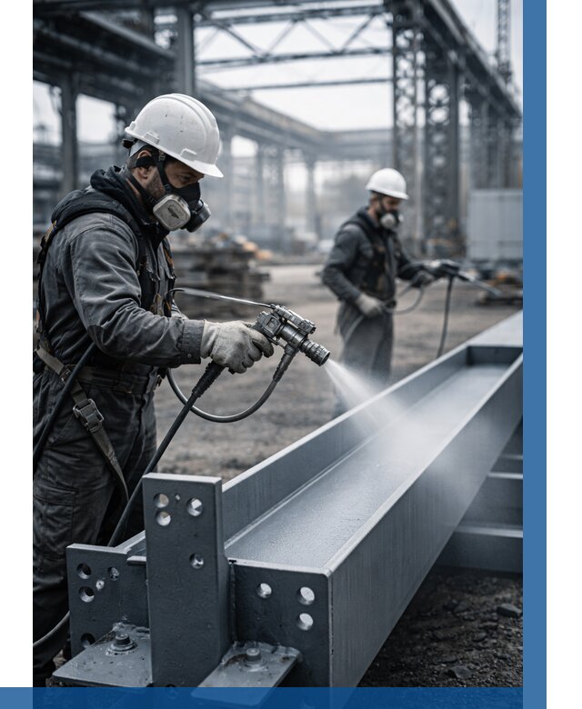 Антикорроз. обработка металлоконстр. в Хабаровске от 463 р. | ВЫСОТНИК-Хбр