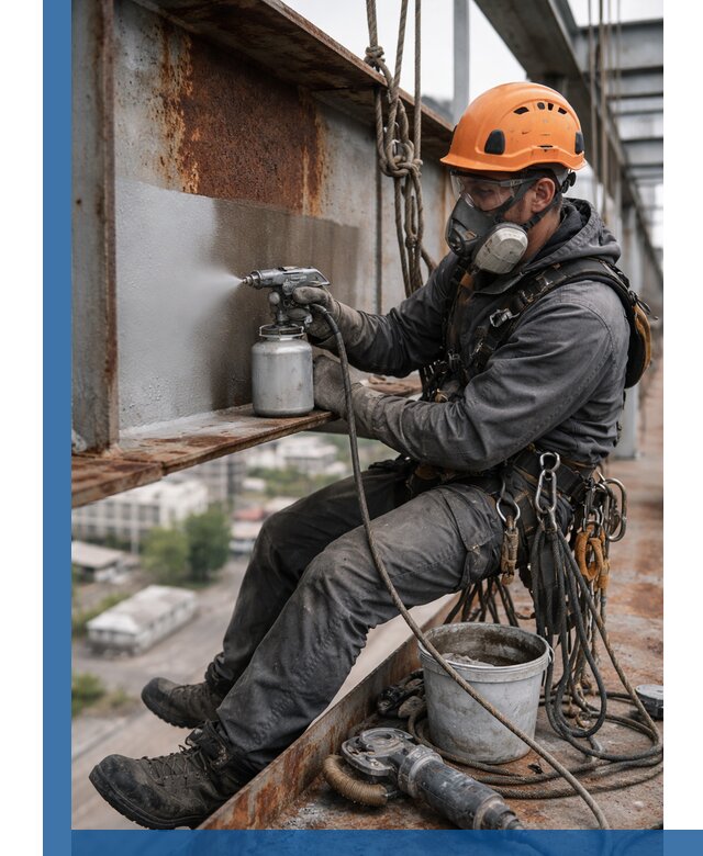 Антикоррозионная обработка металлоконструкций в Хабаровске под ключ