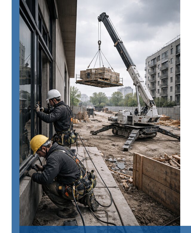 Аренда крана Пионер в Хабаровске для строительных работ