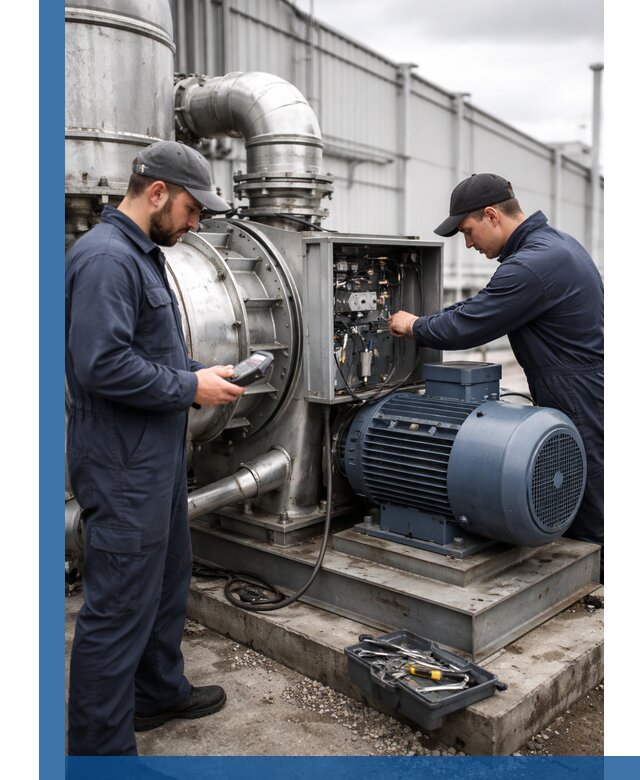 Техническое обслуживание промышленного оборудования в Хабаровске