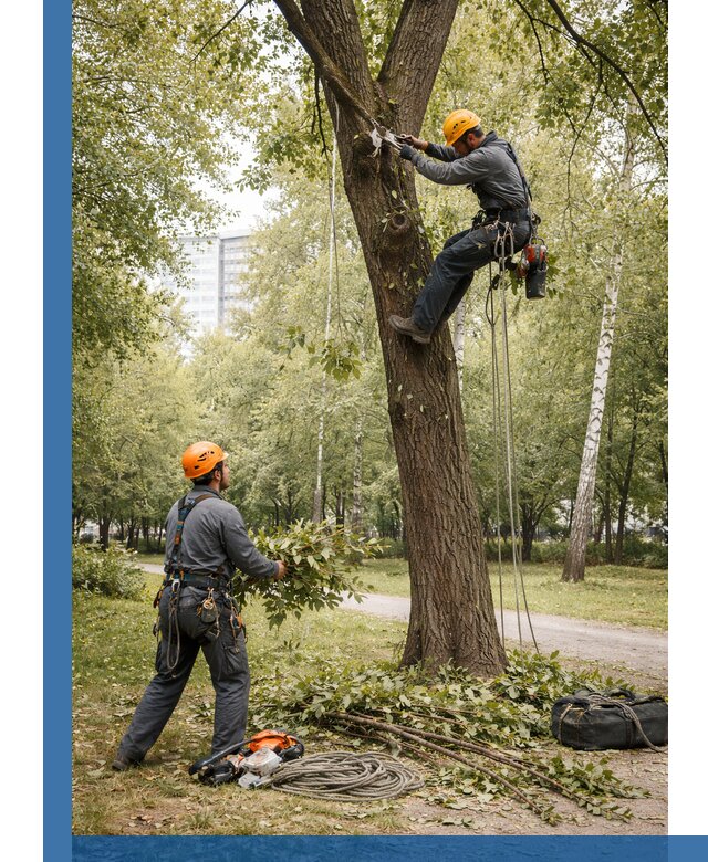 Санитарная обрезка деревьев в Хабаровске, профессионально и безопасно