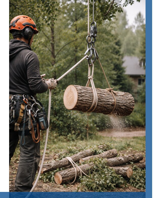 Валка деревьев частями в Хабаровске от 7716 р. | ВЫСОТНИК-Хбр