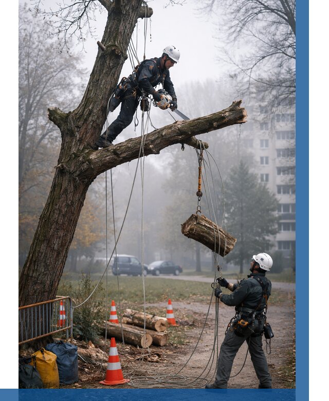 Удаление аварийных деревьев в Хабаровске от 15432 р. | ВЫСОТНИК-Хбр