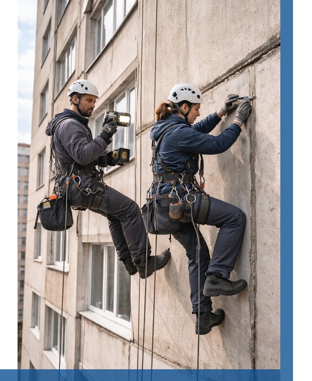 Обследование межпанельных швов в Хабаровске от 1852 р. | ВЫСОТНИК-Хбр